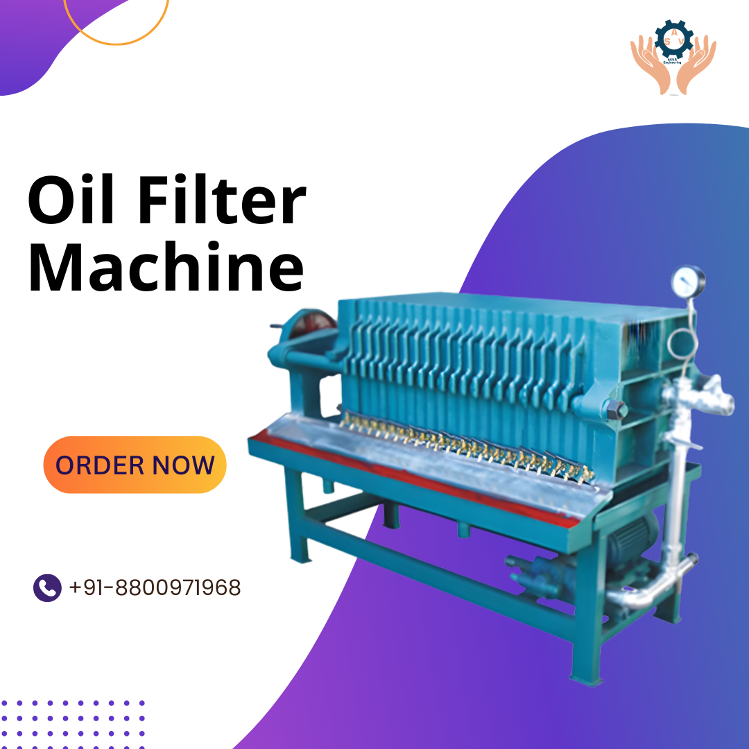 Oil Filter Machine Online – High Efficiency Industrial Oil Filtration Machine at Best Price in India